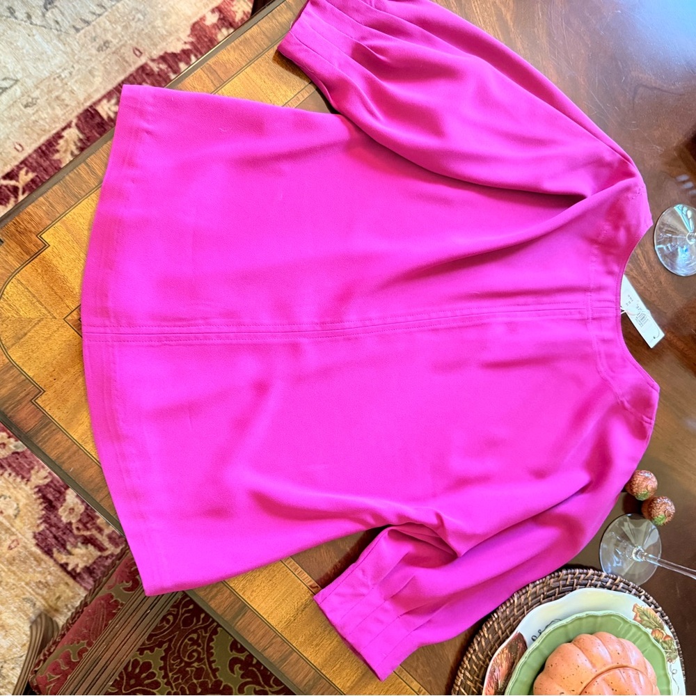 Trina Turk Pink Susurro top XS NWT - Picture 4 of 4